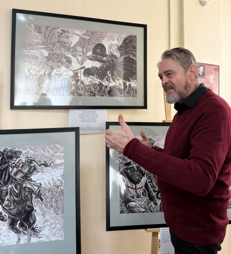 Художник ділиться таємницями творчого процесу